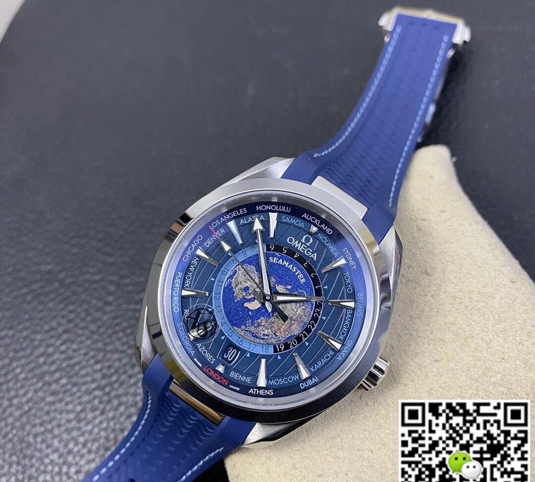 Omega Seamaster 220.12.43.22.03.001 VS Factory 1:1 Best Edition Replica Watch Blue Dial Swiss ETA8938